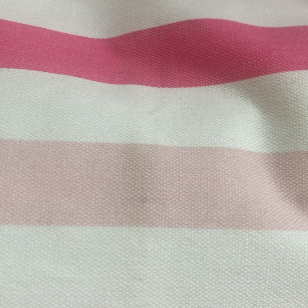 Victoria's Secret Pink & White Striped Tote beach bag with Miami St Bart Hawaii - Picture 8 of 10